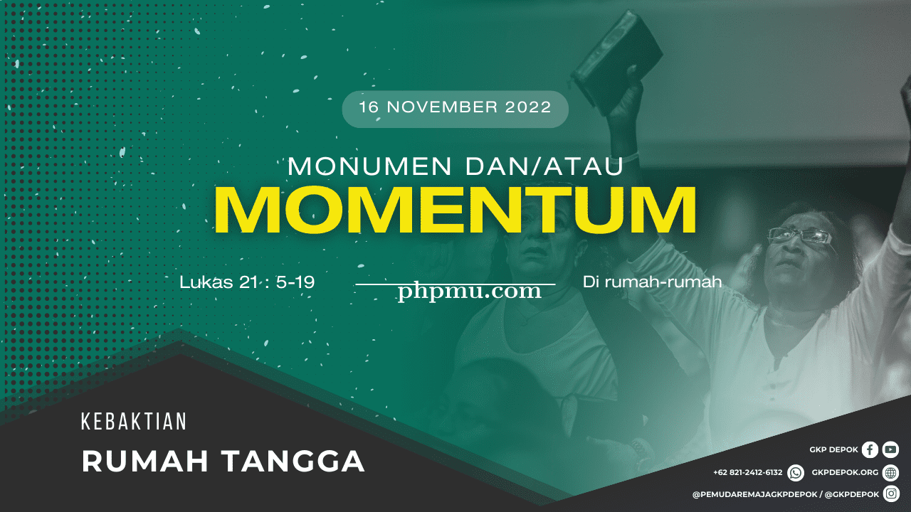 Kebaktian Rumah Tangga 16 November 2022