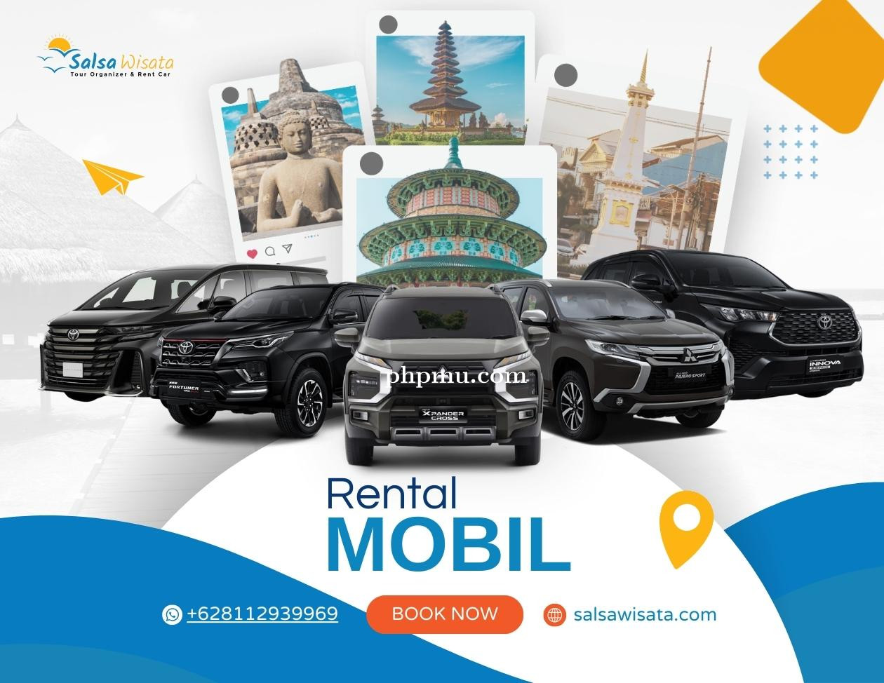 Rental Mobil Blitar untuk Perjalanan Wisata