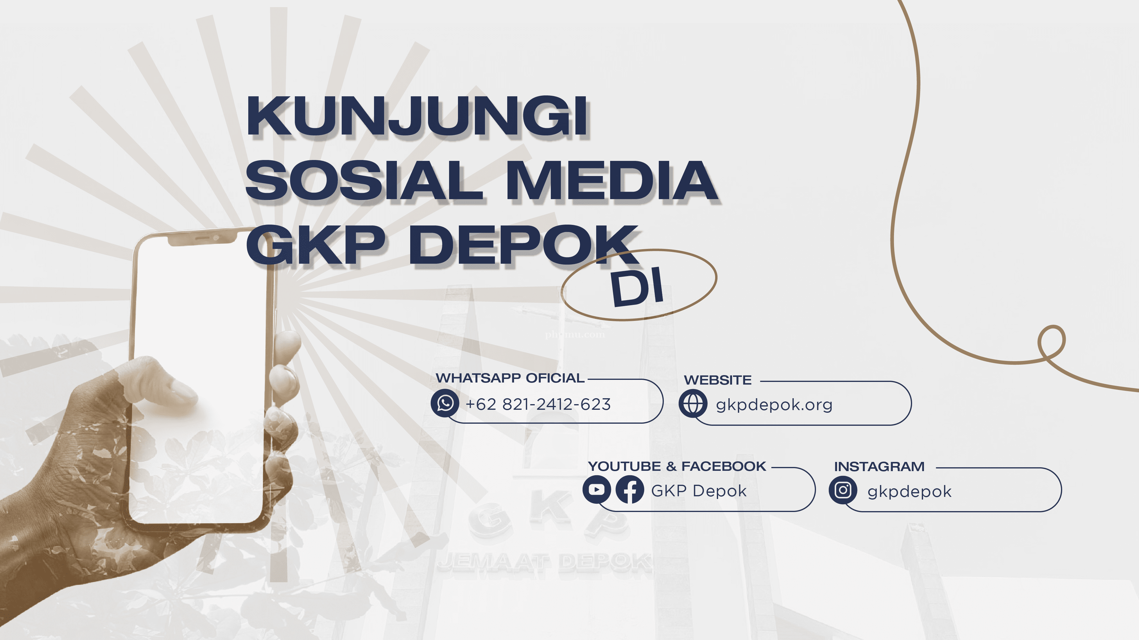 KUNJUNGI SOSIAL MEDIA GKP DEPOK
