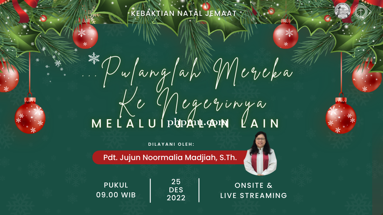 Kebaktian dan Perayaan Natal 25 Desember 2022
