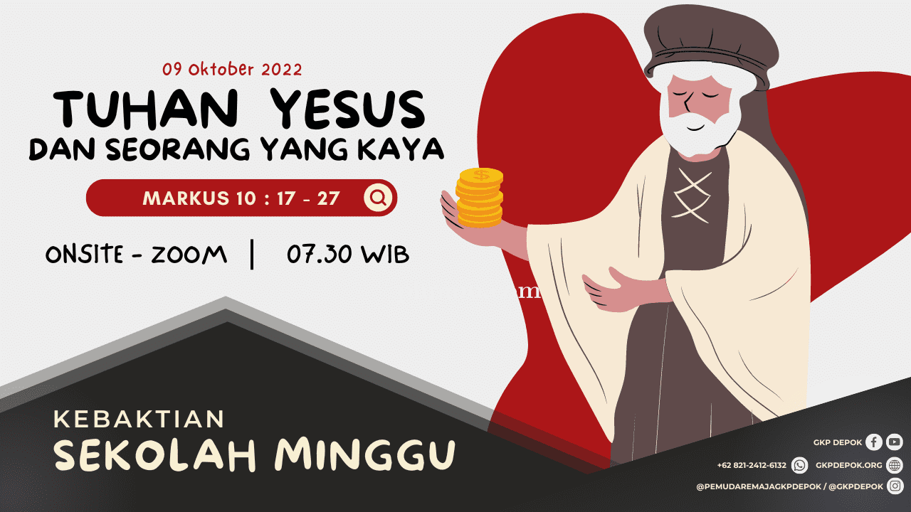 Kebaktian Sekolah Minggu 9 Oktober 2022