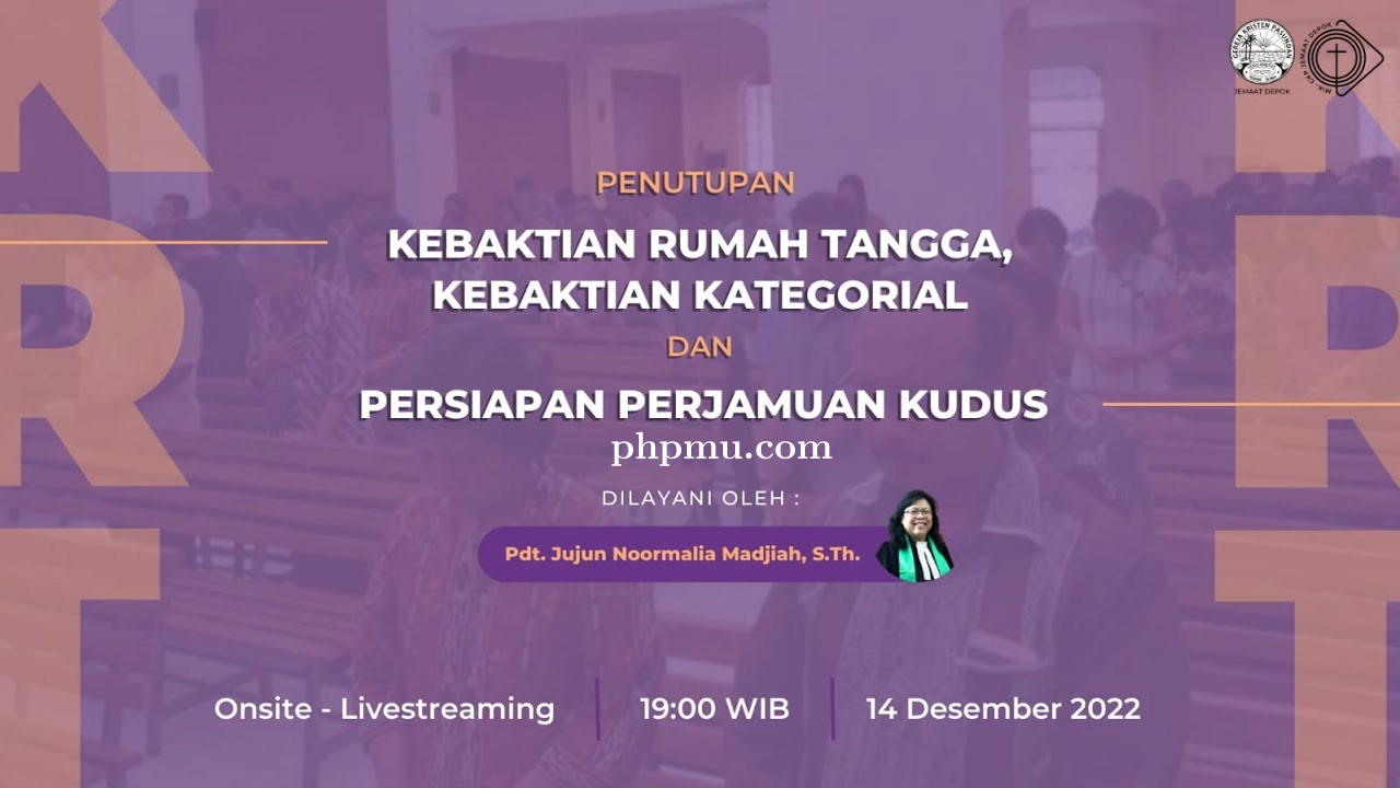 Kebaktian Rumah Tangga 14 Desember 2022