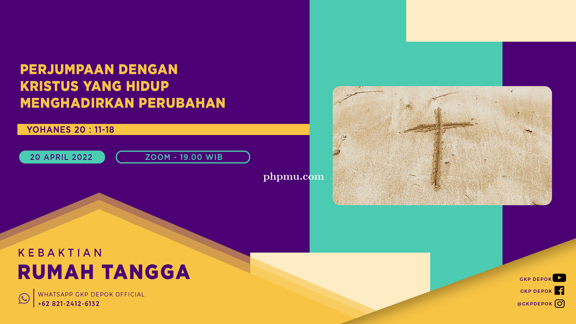 Kebaktian Rumah Tangga 20 April 2022