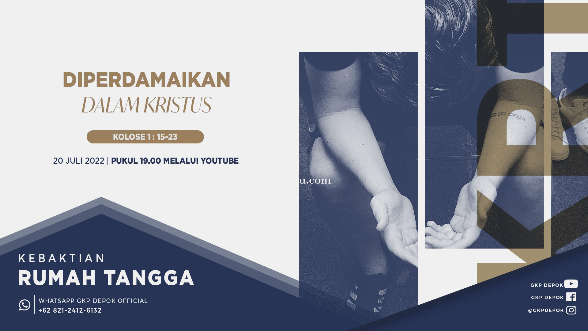Kebaktian Rumah Tangga 20 Juli 2022