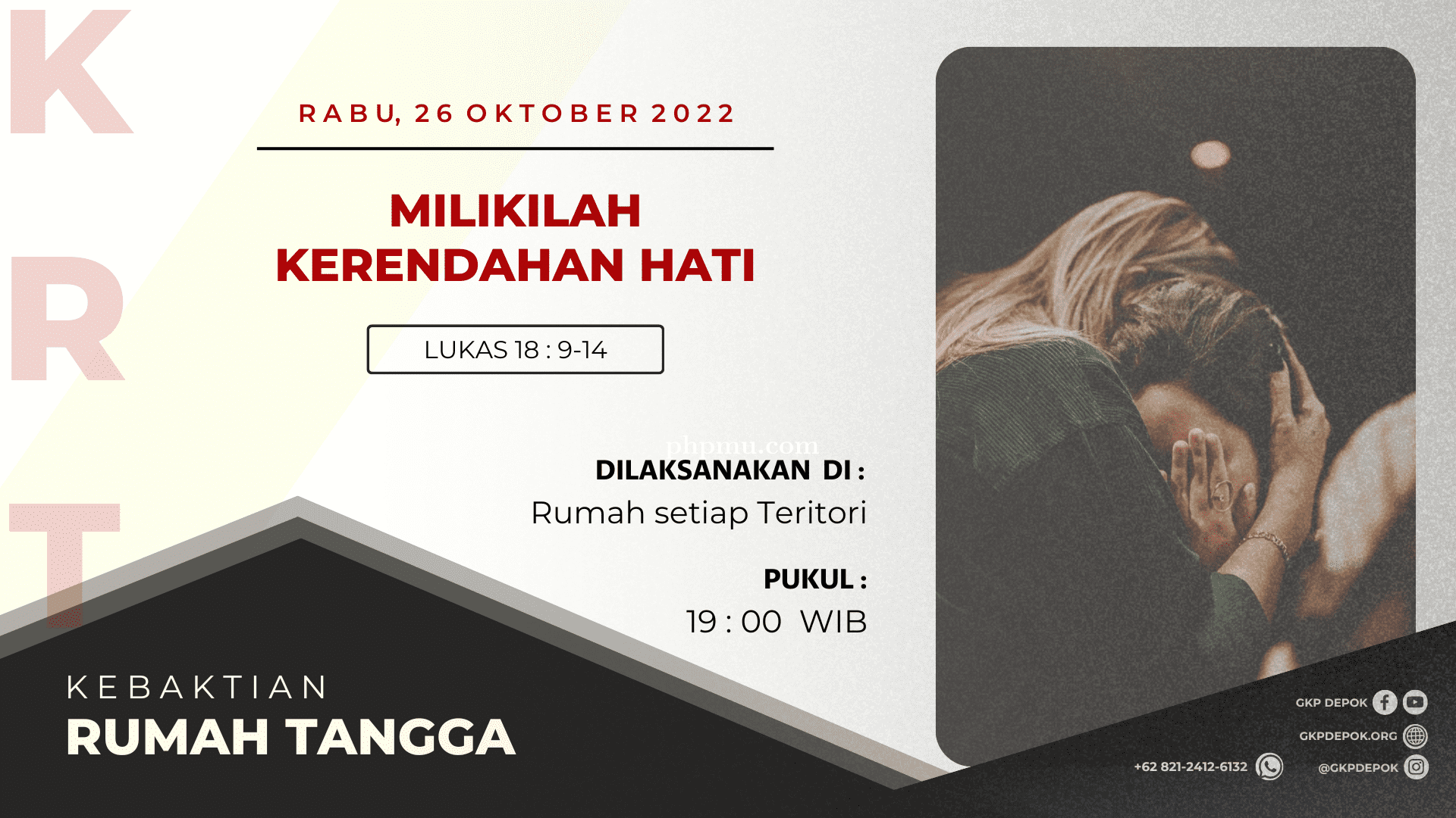 Kebaktian Rumah Tangga 26 Oktober 2022