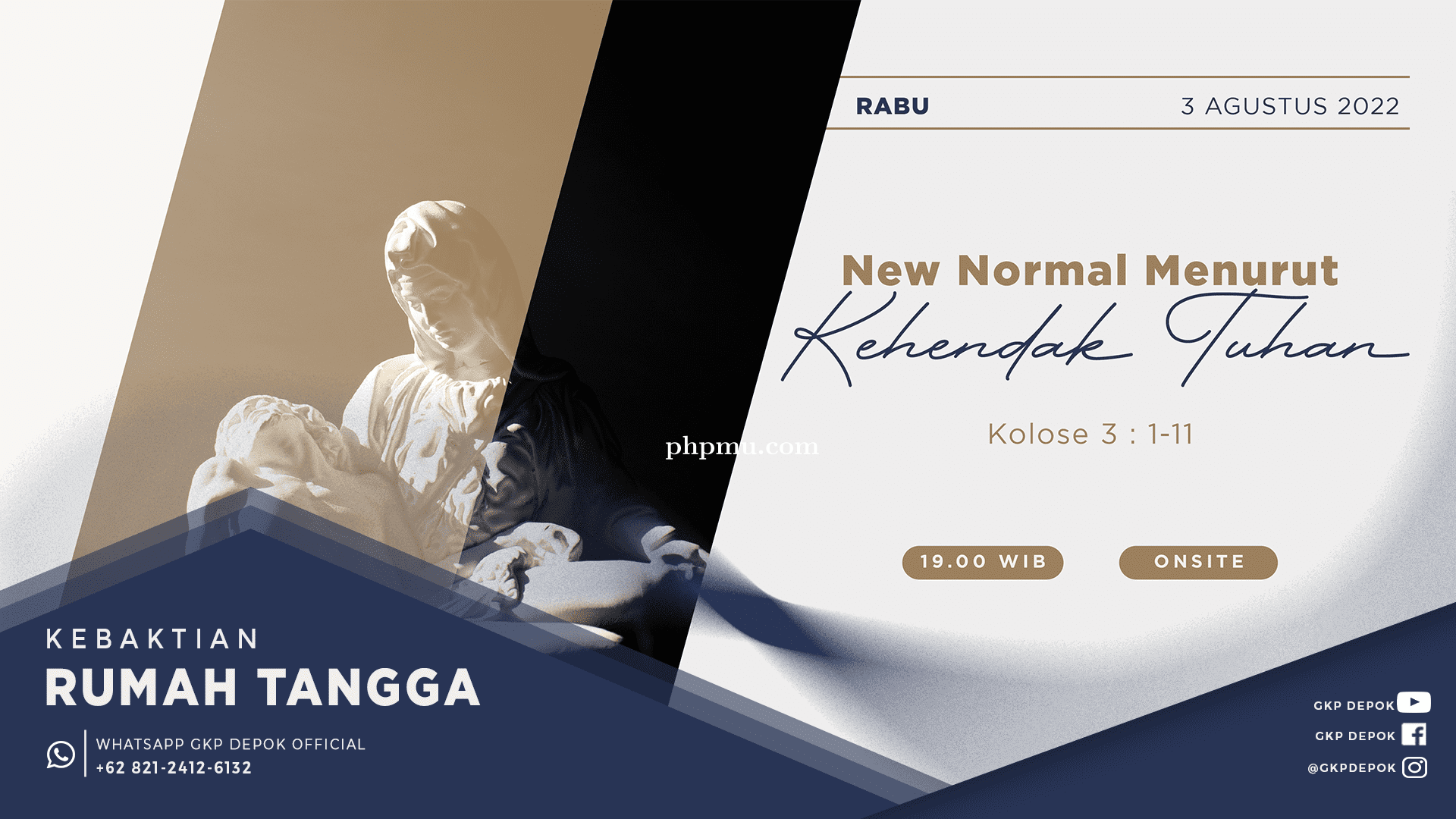 Kebaktian Rumah Tangga 3 Agustus 2022