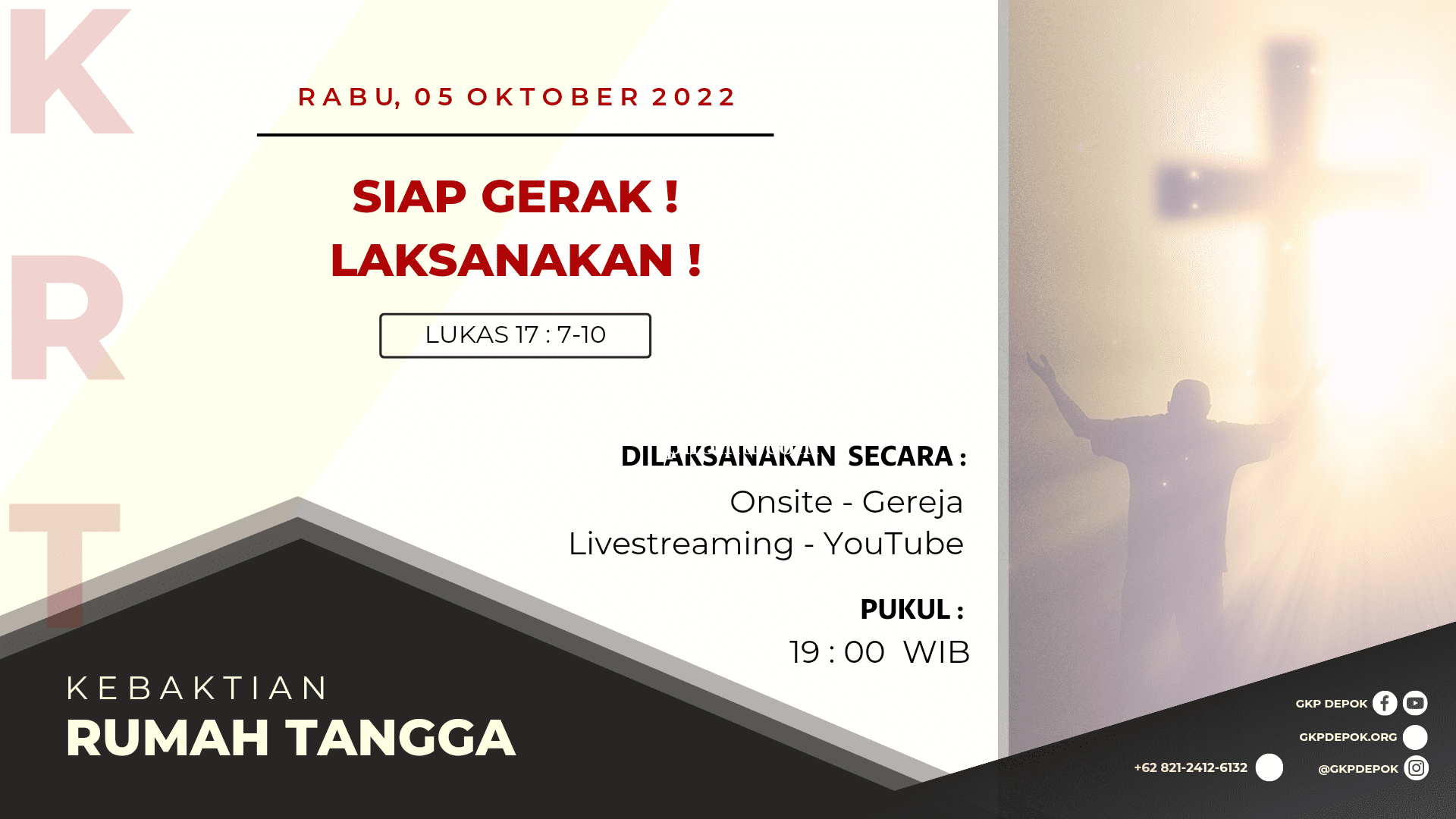 Kebaktian Rumah Tangga 5 Oktober 2022