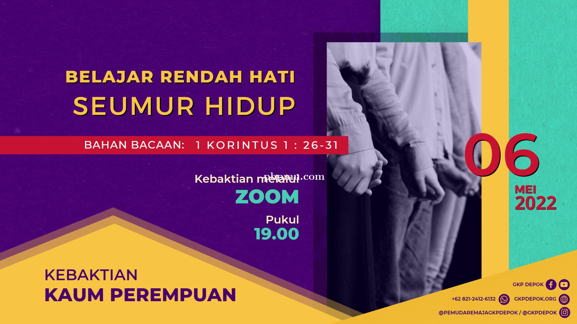 Kebaktian Kaum Perempuan 6 Mei 2022