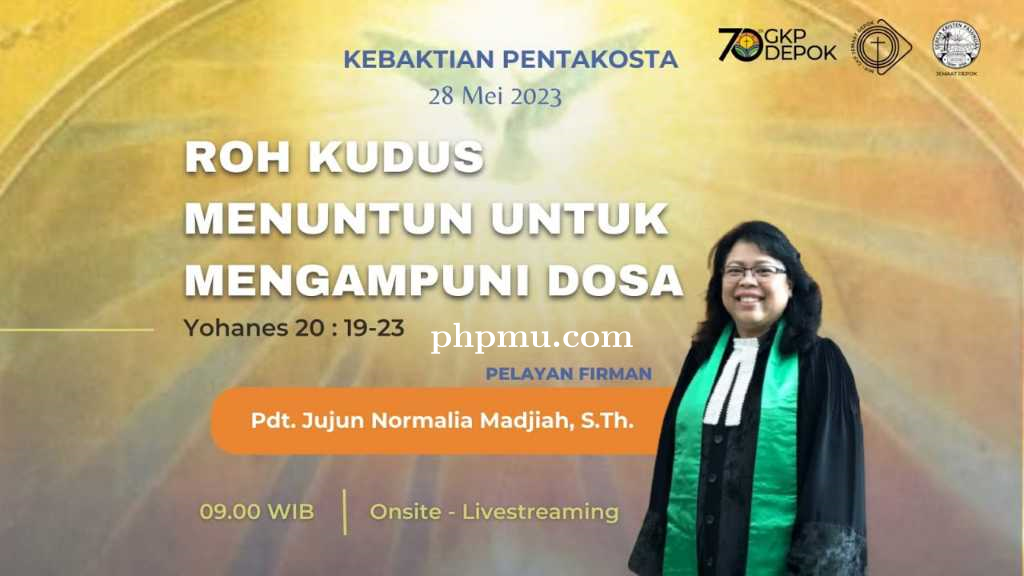 Kebaktian Pentakosta 28 Mei 2023